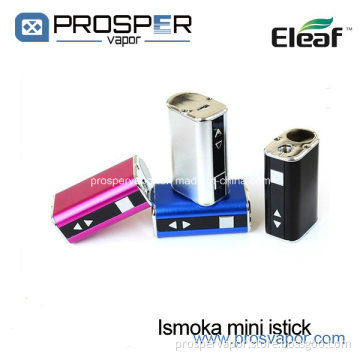 Hot Selling! Colorful Istick Mini Istick 10W Ismoka Eleaf Mini Istick